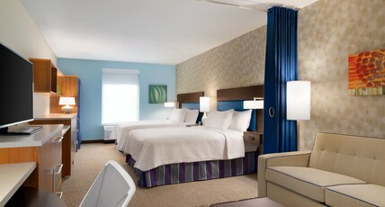 Home2 Suites by Hilton Joliet/Plainfield Room Type - 2 QN BEDS STUDIO NONSMOK