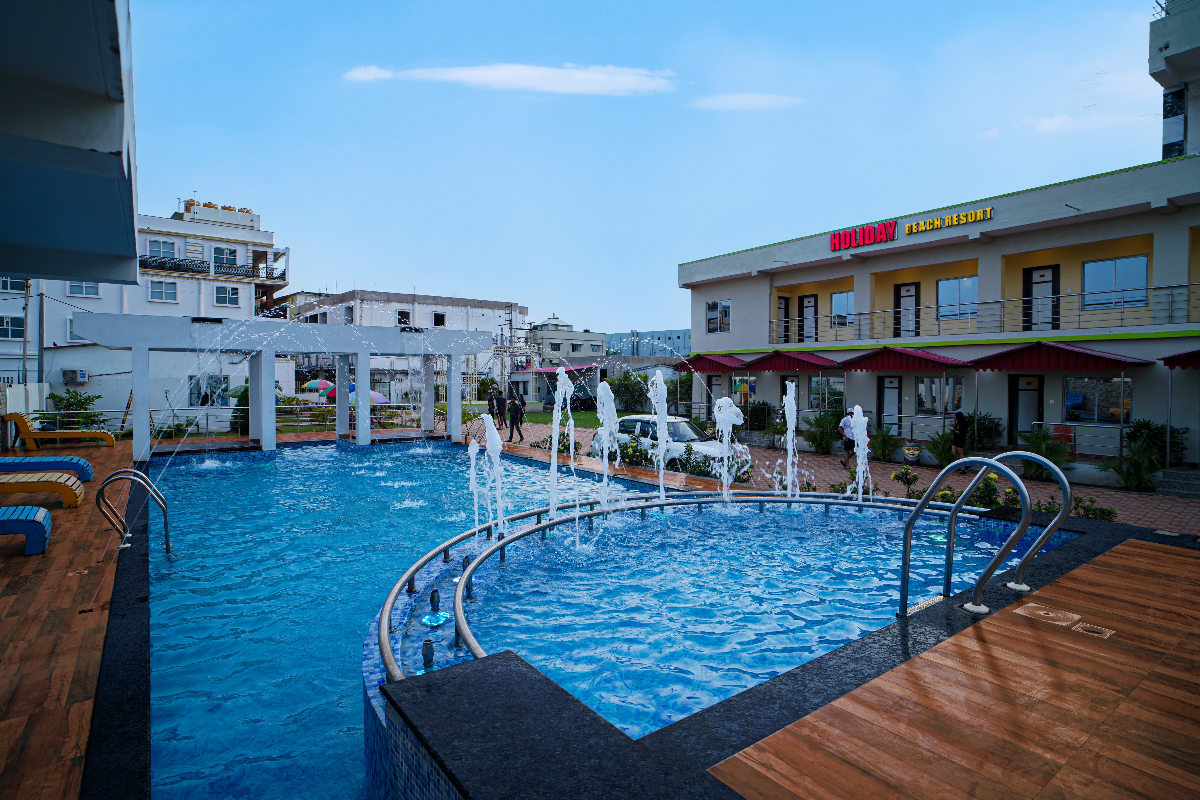 Holiday Beach Resorts, Mandarmani - Tap to explore photos