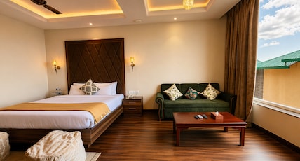 RAJMAAN SINGH ECO RESORTS Room Type - ANANDA | Jaccuzzi | Two large balconies | Mountain and valley view RAJMAAN SINGH ECO RESORTS Room Type - ANANDA | Jaccuzzi | Two large balconies | Mountain and valley view