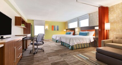 Home2 Suites by Hilton Champaign Urbana Room Type - 2QN ACC TUB STUDIO NONSMK