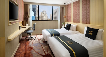 Eleven Bangkok Sukhumvit 11 by Kingston Hotels Room Type - Deluxe Twin Room Eleven Bangkok Sukhumvit 11 by Kingston Hotels Room Type - Deluxe Twin Room