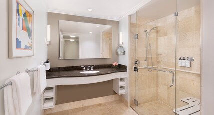 InterContinental CLEVELAND Room Type - 1 King Classic Mobility Accessible Roll In Shower
