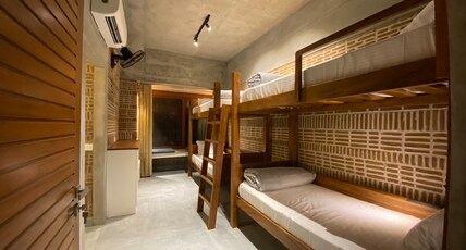 OSTEL Auroville Room Type - A Bed In 4 Bed Female Dorm