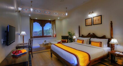 TreeHouse Raj Bagh, A Boutique Heritage Hotel Room Type - Super Deluxe room with Garden view and King Bed (Wing B)