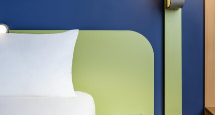 Ibis Budget Montelimar Room Type - Double Room with a large bed for 2 people