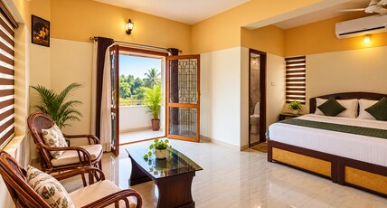 Rajams Cliff Resort | Sea View Room Type - Deluxe AC Balcony Room
