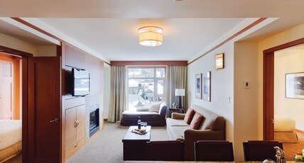 Pan Pacific Whistler Village Centre Room Type - Two Bedroom Lower Floor Suite Pan Pacific Whistler Village Centre Room Type - Two Bedroom Lower Floor Suite