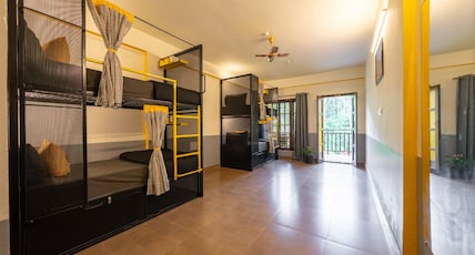 The Hosteller Coorg Rainforest, Madikeri Room Type - Bed in 4 Bed Mixed Dormitory with Balcony and Rainforest View The Hosteller Coorg Rainforest, Madikeri Room Type - Bed in 4 Bed Mixed Dormitory with Balcony and Rainforest View