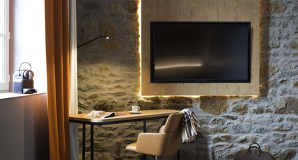 Novotel Saint Brieuc Central Station Room Type - Junior Suite Room with queen-size bed and double sofa bed