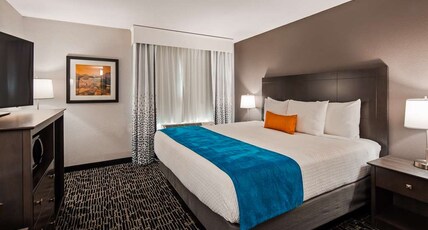 Best Western Plus Sun Canyon Room Type - 1 King Bed, Non-Smoking, Pillow Top Mattress, Microwave, Refrigerator, Full Breakfast Best Western Plus Sun Canyon Room Type - 1 King Bed, Non-Smoking, Pillow Top Mattress, Microwave, Refrigerator, Full Breakfast
