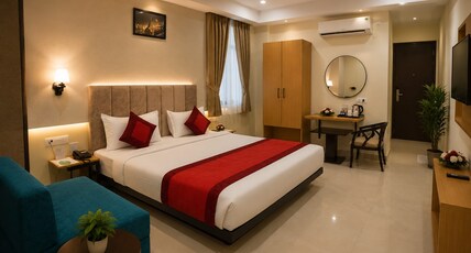Hotel Yathart Inn , Varanasi Room Type - Deluxe Room with City View