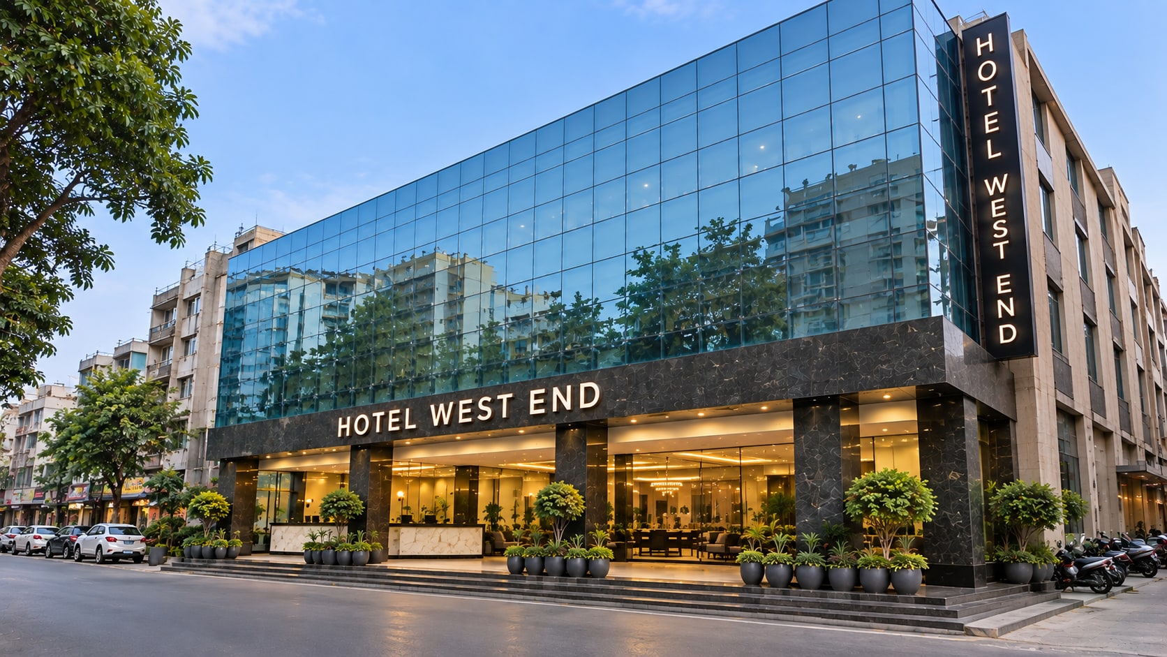Hotel West End @ Delhi Airport By Luxury Group - Tap to explore photos