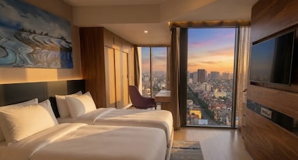Novotel Hanoi Thai Ha Room Type - Executive Apartment, 2 Single size beds and 1 sofa, City view, Lounge access Novotel Hanoi Thai Ha Room Type - Executive Apartment, 2 Single size beds and 1 sofa, City view, Lounge access