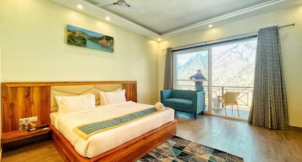 Tathastu Maitri Ski Resort Room Type - Executive Mountain View With Private Balcony (Heated Bedding) Tathastu Maitri Ski Resort Room Type - Executive Mountain View With Private Balcony (Heated Bedding)