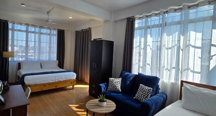 The Olive Inn | Boutique Stay Room Type - Triple Room with Balcony