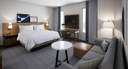 Staybridge Suites COLORADO SPRINGS NE - POWERS Room Type - 1 Queen Studio Suite Communications Accessible