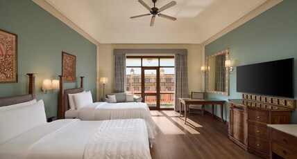 Le Meridien Jaipur Resort and Spa Room Type - Deluxe Twin with Bathtub