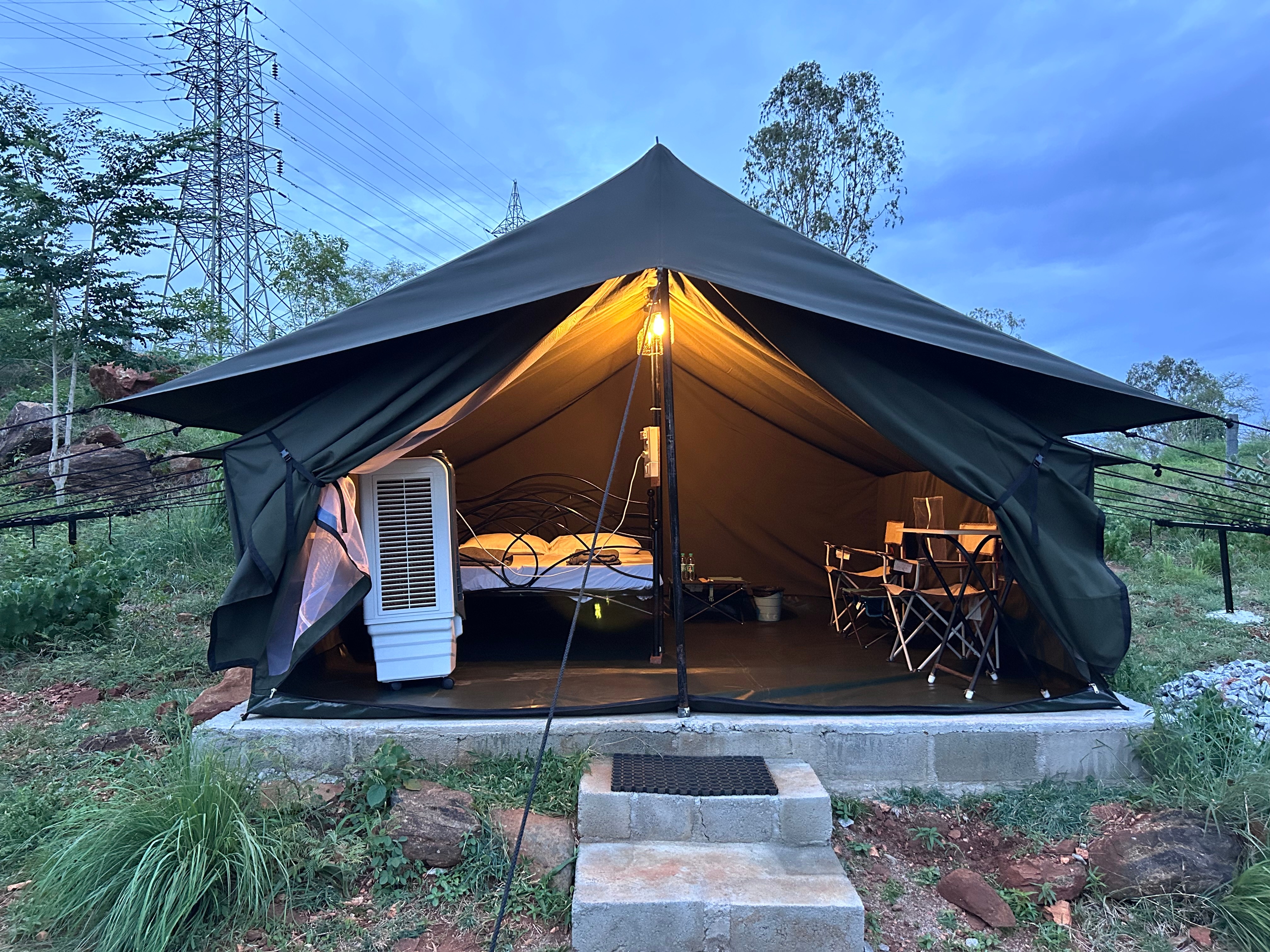 Wilderness Jungle Camp | Rooms in a Camp - Tap to explore photos