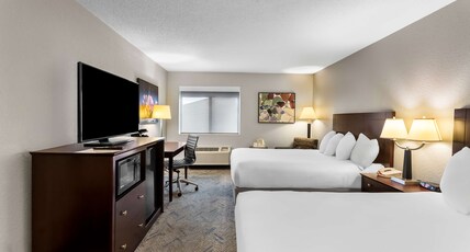 Best Western Oswego Hotel Room Type - 2 Queen Beds, Non-Smoking, Microwave And Refrigerator, Keurig Coffee Maker, Full Breakfast Best Western Oswego Hotel Room Type - 2 Queen Beds, Non-Smoking, Microwave And Refrigerator, Keurig Coffee Maker, Full Breakfast