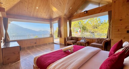 Whispering Winds Villa Rooms & Cottages |Stags Not Allowed Room Type - Pine Cottages Forest View A.C private terrace