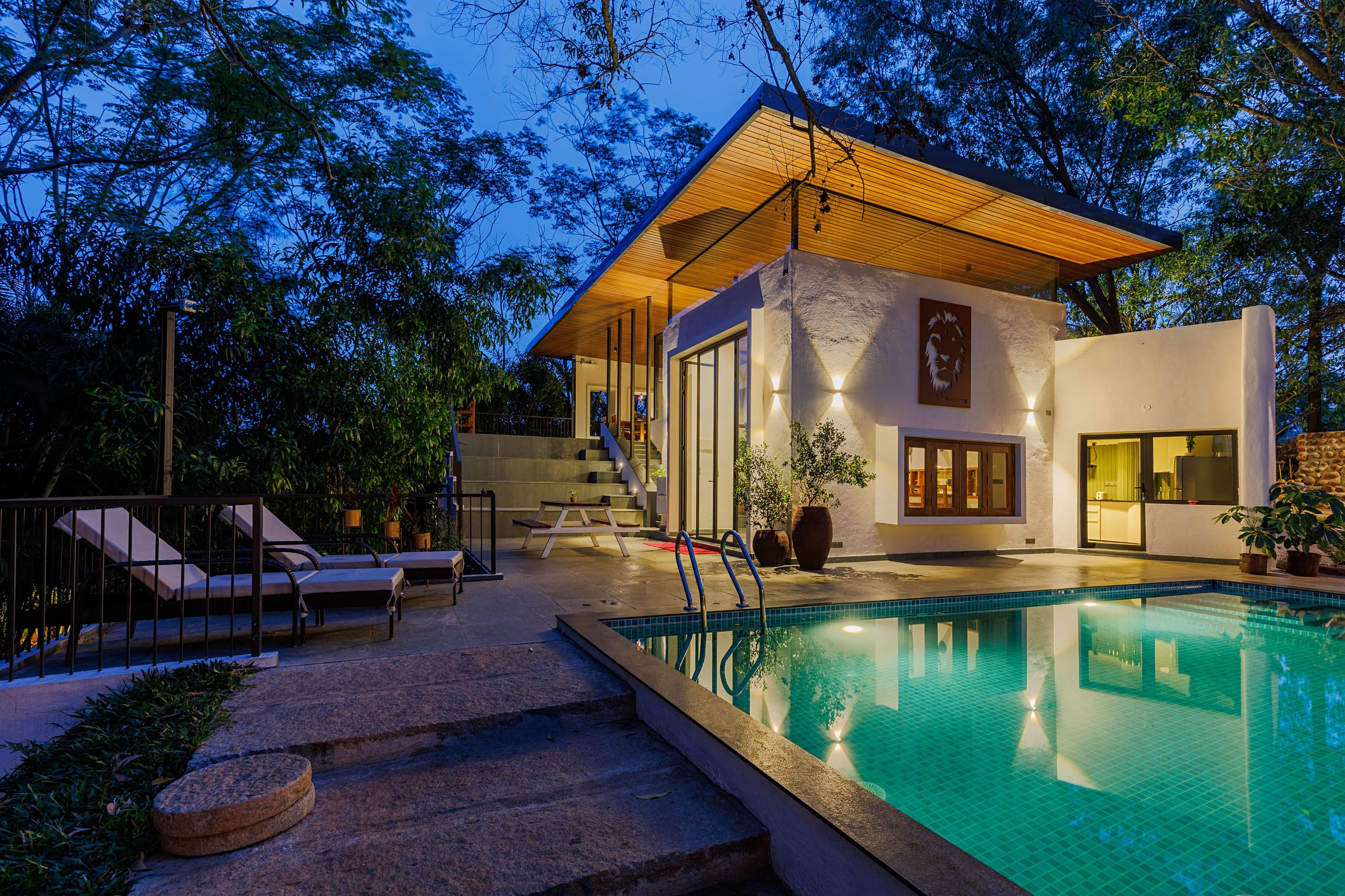 Valyria Estate by StayJade| Hilltop Pool Villa| Bannerghatta - Tap to explore photos