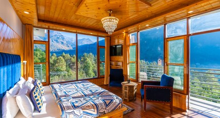 The 14 Gables, A Boutique Stay, Manali (Pet Friendly Hotel). Room Type - Superior Corner Room with Balcony