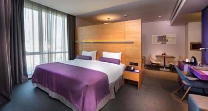 The Act Hotel Sharjah Room Type - Superior Room King with City View with Beach Transfer The Act Hotel Sharjah Room Type - Superior Room King with City View with Beach Transfer