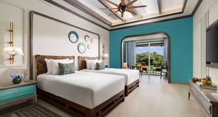 Fountain Mahabaleshwar -IHCL SeleQtions Room Type - Premium Room Twin Bed With Sit-out
