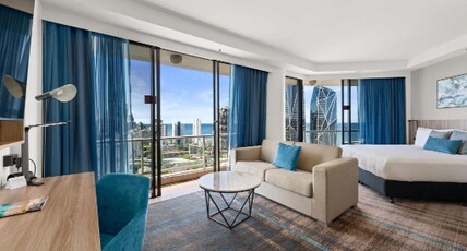 Crowne Plaza Surfers Paradise Room Type - 1 King Junior Suite Ocean View Crowne Plaza Surfers Paradise Room Type - 1 King Junior Suite Ocean View