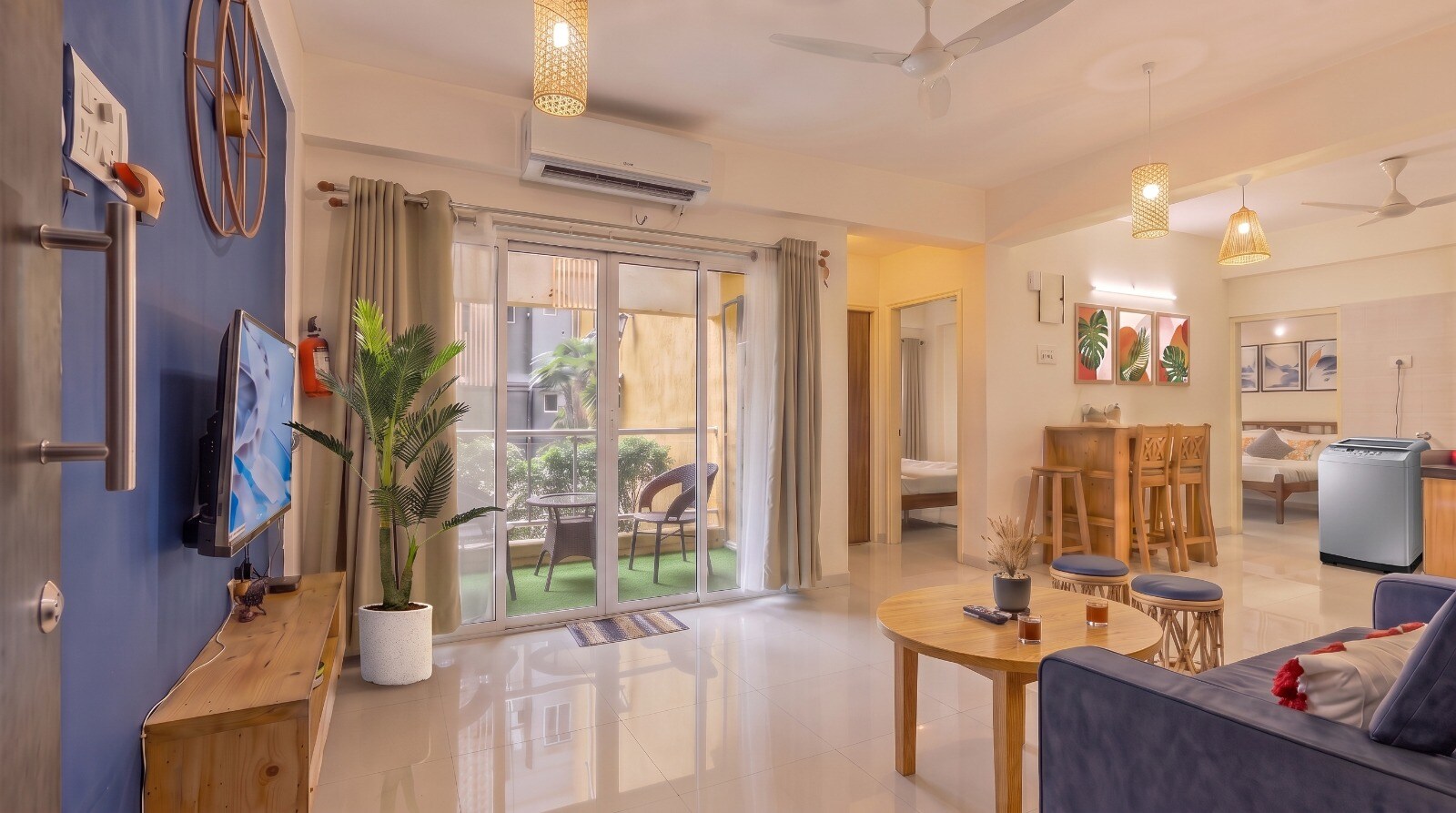 Boutique 2BHK w pool Charvi Reemz Anjuna Vagator - Tap to explore photos