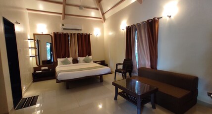 Cocorico Beach Resort Room Type - Super Deluxe AC Cottages
