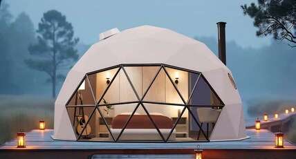 HOLISTIC STAY ECO - RESORT Room Type - Luxury Glass Dome.