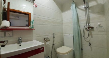 Huvan Beach Room Type - Deluxe Double or Twin Room with Balcony (10 percentage off on Male City Tour) Huvan Beach Room Type - Deluxe Double or Twin Room with Balcony (10 percentage off on Male City Tour)