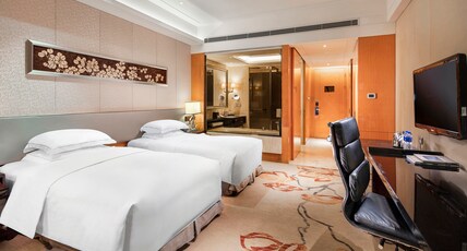 Hilton Guangzhou Baiyun Room Type - TWIN HILTON GUESTROOM