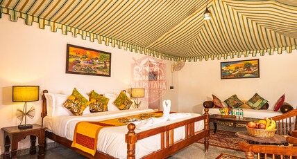 Rajputana Desert Camp Room Type - Family AC Cottage