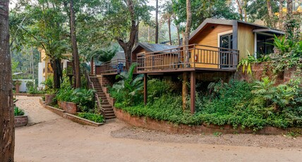 Silverbill Resorts Room Type - Wooden Cottage AC 3 pax