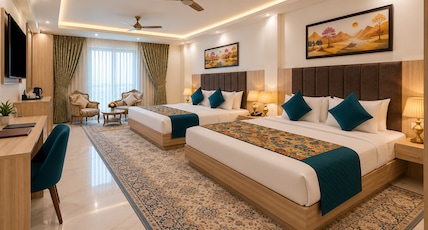 Hotel West End @ Delhi Airport By Luxury Group Room Type - TWO KING SIZE BED FAMILY ROOM WITH AIRPORT PIC UP AND DROP FREE Hotel West End @ Delhi Airport By Luxury Group Room Type - TWO KING SIZE BED FAMILY ROOM WITH AIRPORT PIC UP AND DROP FREE