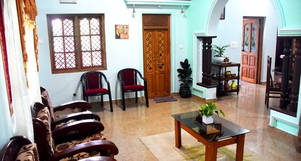 Holidayincoorg Royal Mansion Room Type - Deluxe Double room with Living room & private Terrace