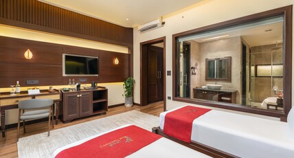 Latauli Sanctuary Room Type - Deluxe Twin Room with Balcony and Garden View