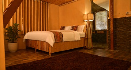 Moksha - By The River | Rooms & Guided Treks Room Type - Mudhouse Cottage