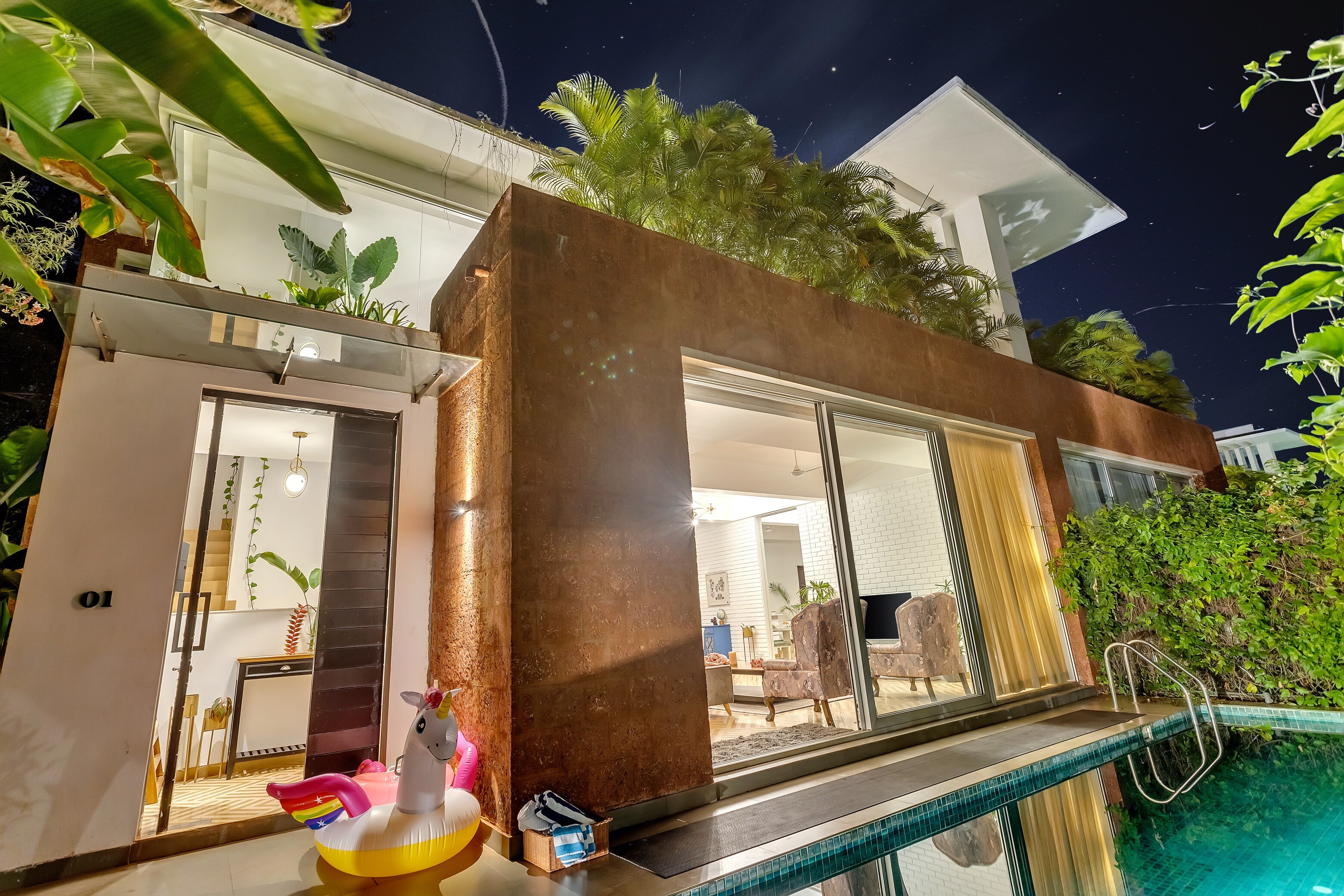Ikigai II 3BHK I Private Pool I Genset I Anjuna - Tap to explore photos