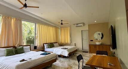 The Tranquo Stays  Room Type - Super deluxe double bed Garden view