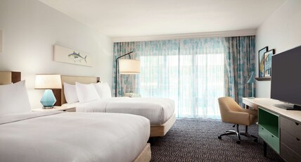 DoubleTree by Hilton Ocean City Oceanfront Room Type - 2QNS PART OCN VW W BALCONY
