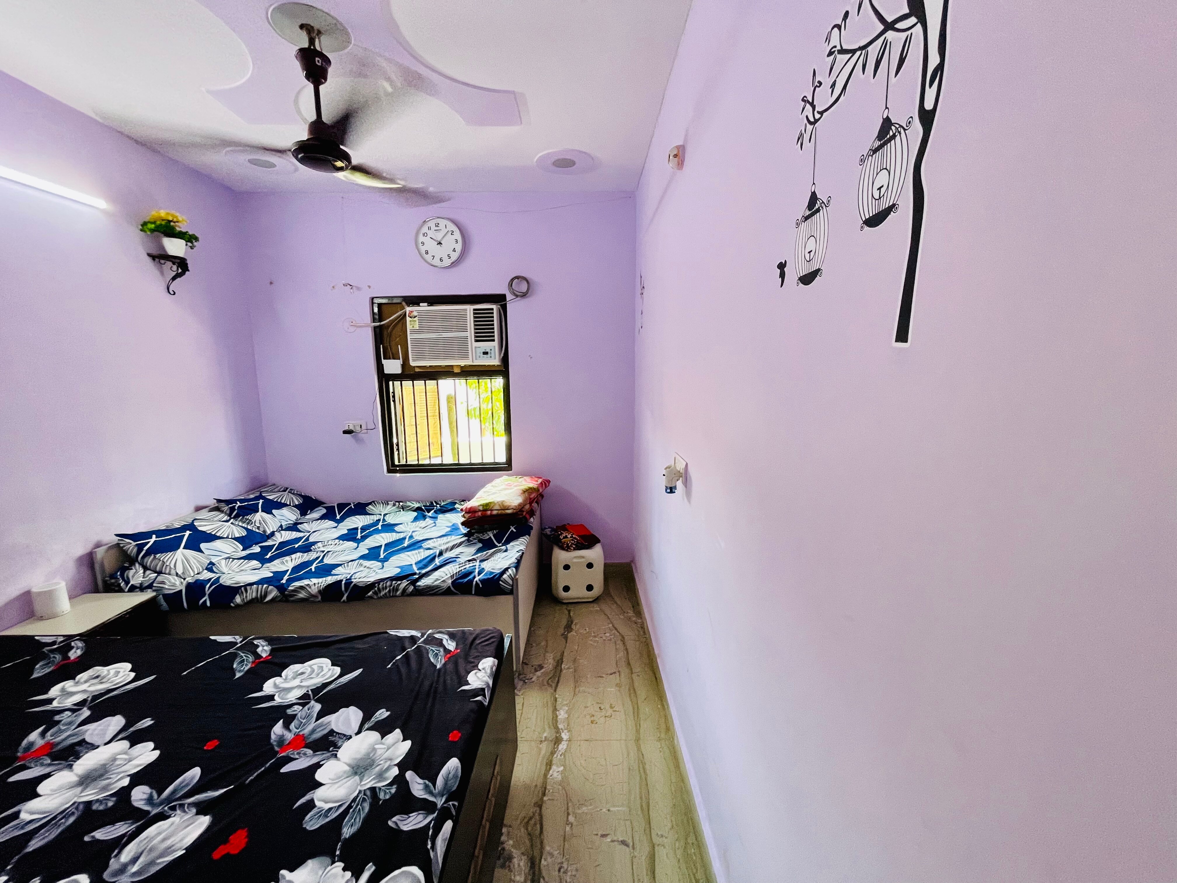The House 1-Bedroom Flat in Rohini Sector 5 - Tap to explore photos
