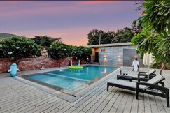 ELIVAAS Radhyam Luxe 2BHK Villa with Pvt Pool