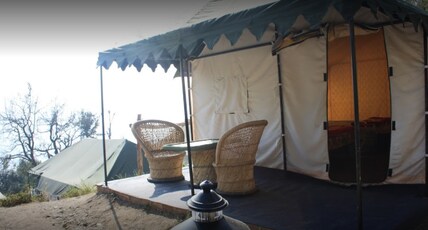 HIDDEN VALLEY CAMP Room Type - Swiss Tent Quad Sharing