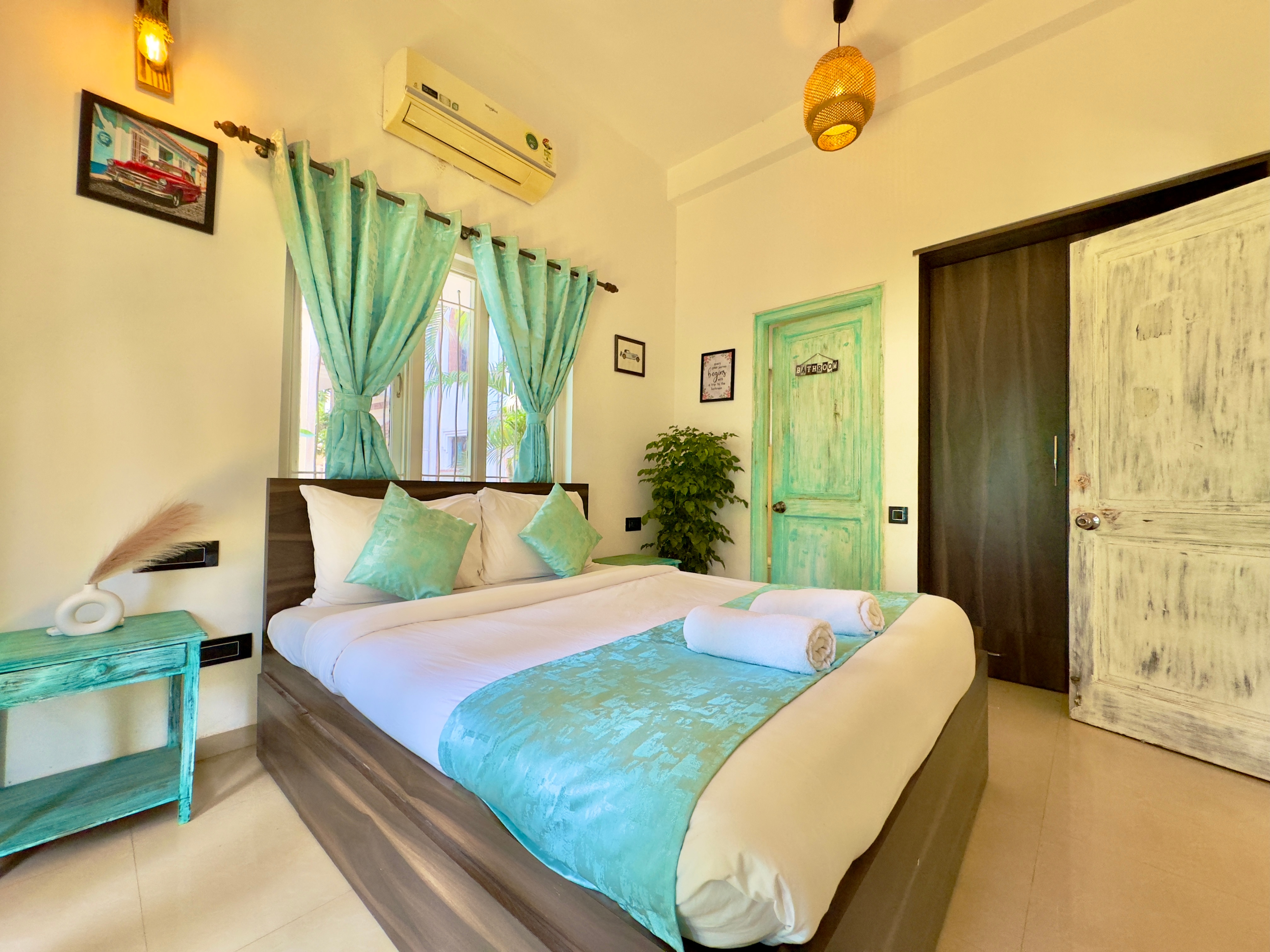 Rustic 3BHK Luxury Private Pool Villa  - Tap to explore photos