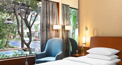 Hyatt Pune Room Type - Pool View Twin