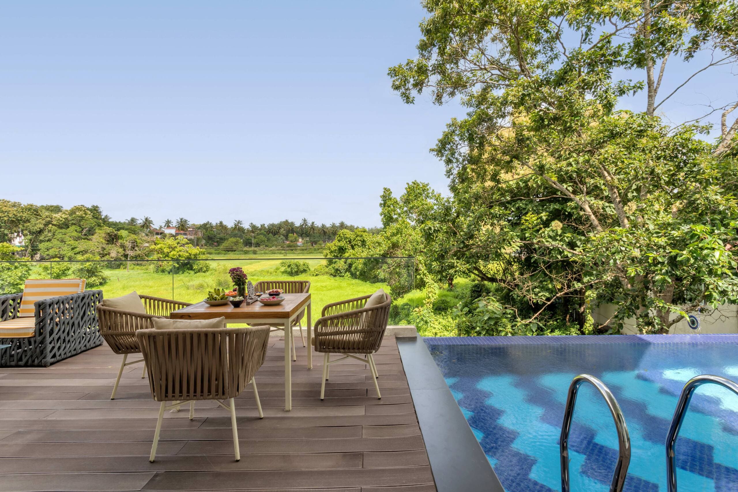 4BHK- Serene Field View, Heated Pool, Near Assagao (Panache V1) - Tap to explore photos