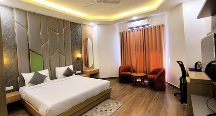 ORCHHA RIVER STONE RESORT Room Type - Deluxe Room